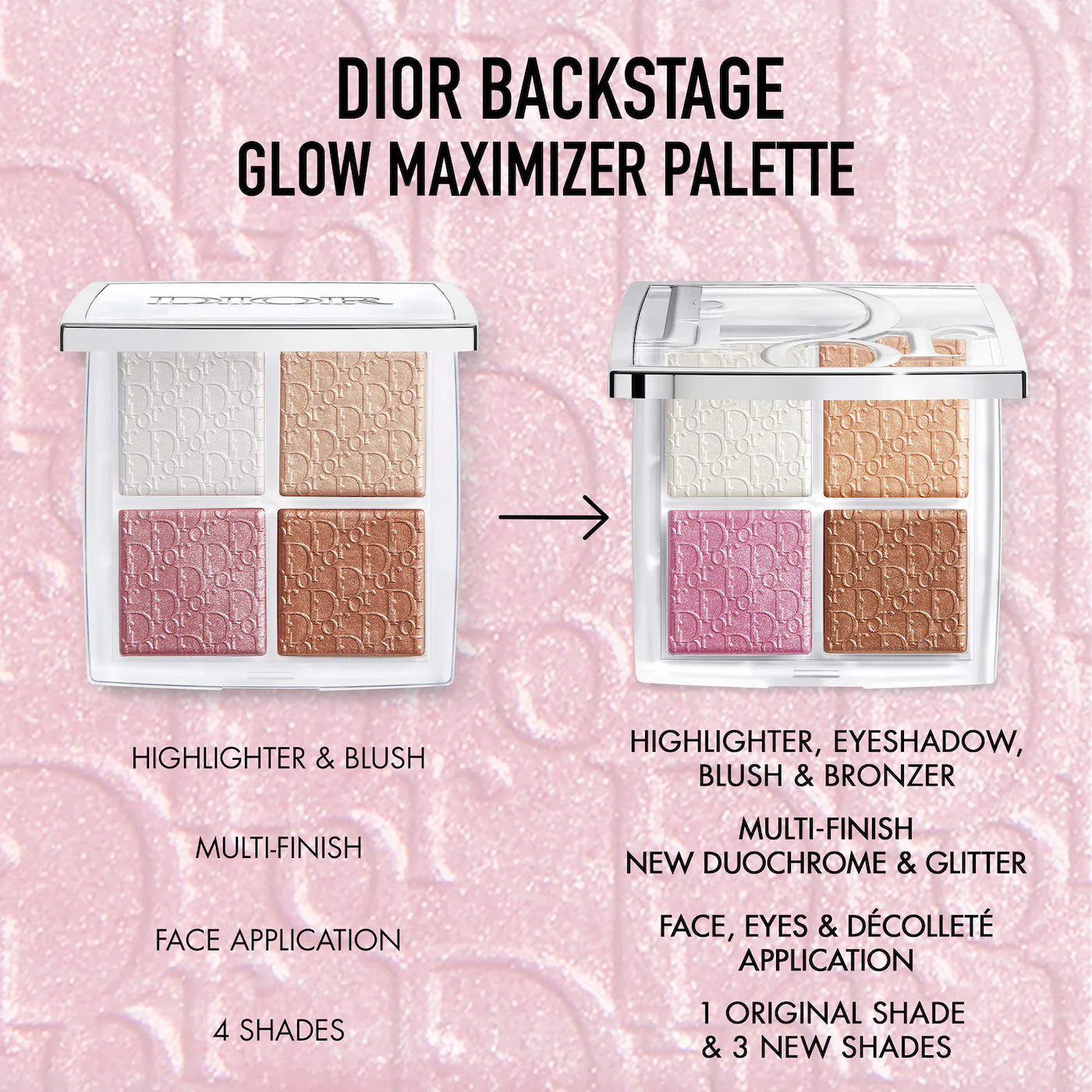 *PREORDEN: Backstage Glow Maximizer Face Palette - DIOR / Paleta de ilumiandores