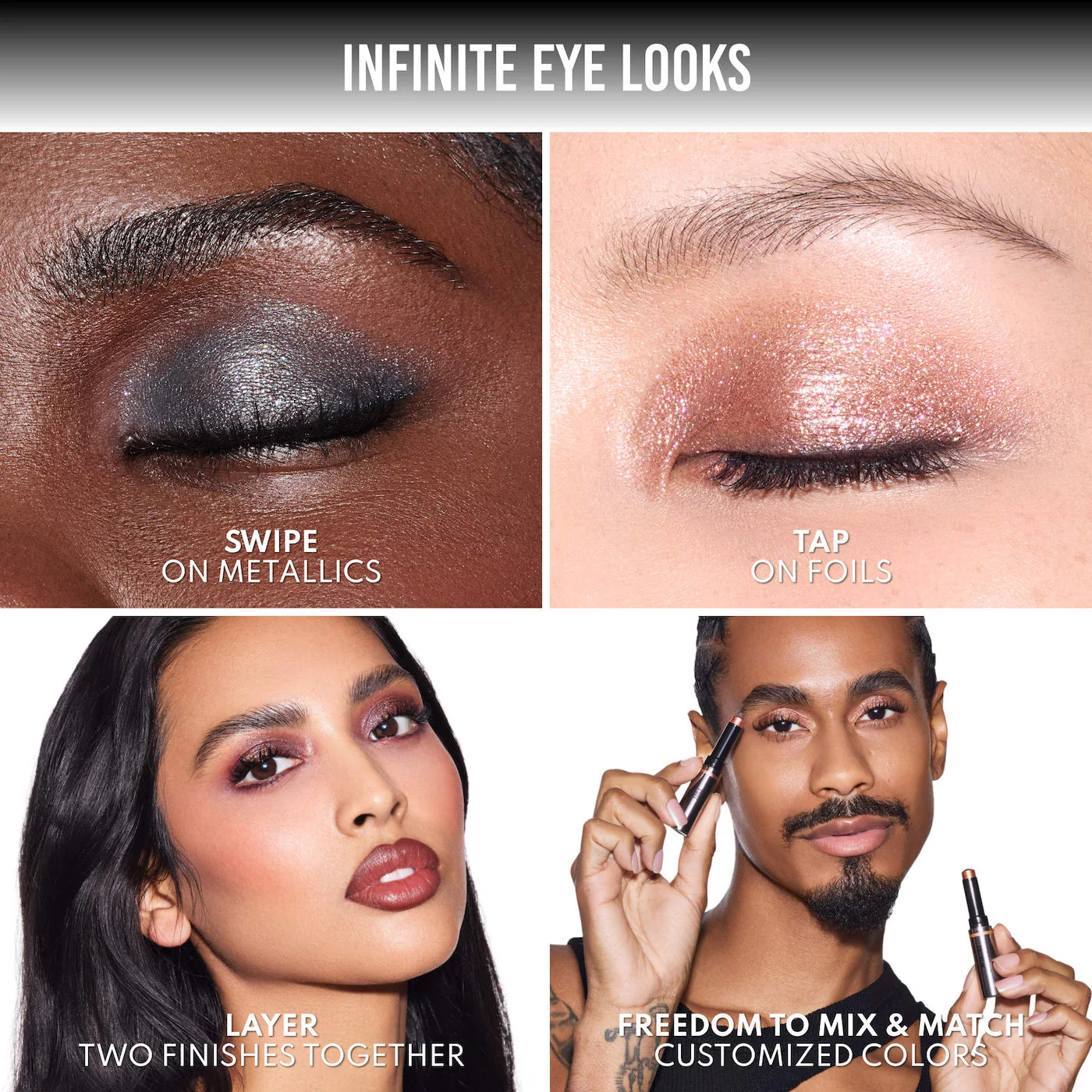 *PREORDEN: Colorfix Stix - Multi-Use Pearl Pigment Stick for Eye, Cheek & Lip - Danessa Myricks Beauty / Sombra en crema