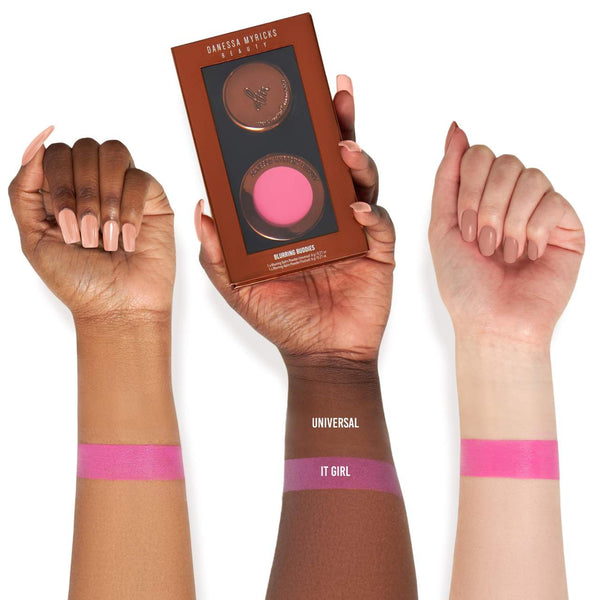 Yummy Skin Best-Selling Blurring Buddies Set - Danessa Myricks Beauty / Set 2 pzas rubor y prebase
