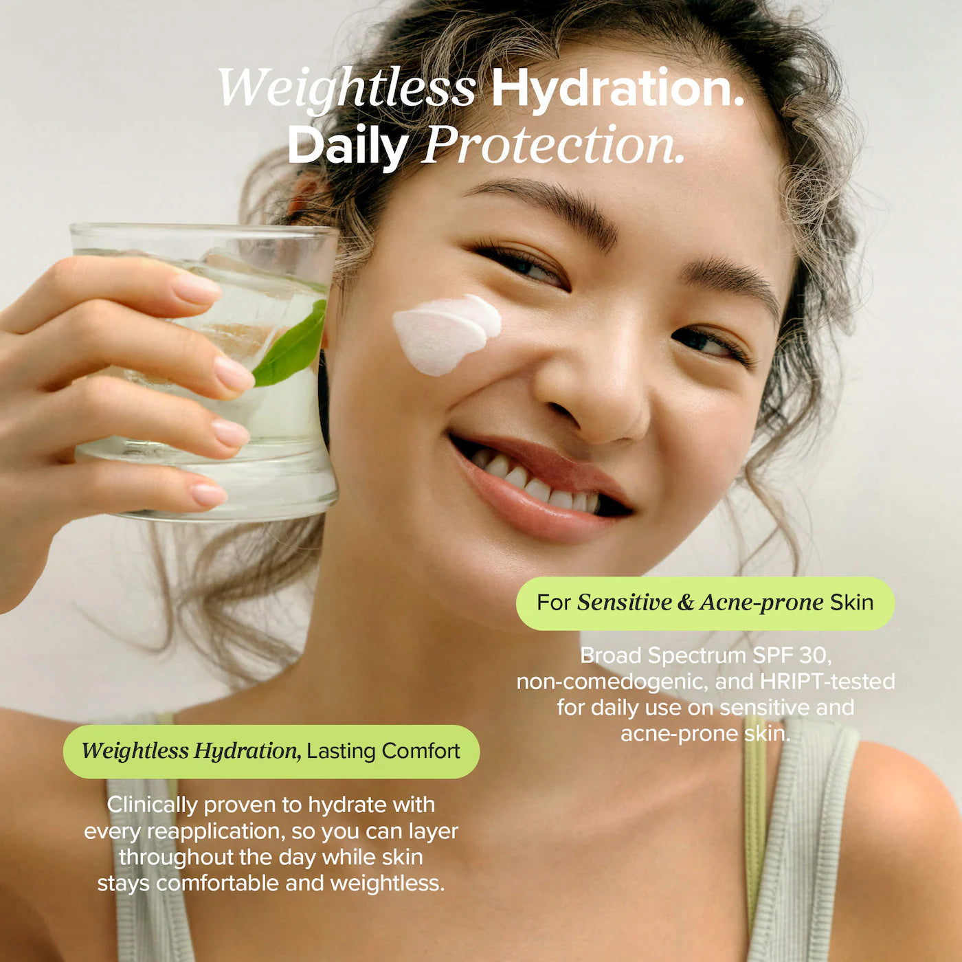 *PREORDEN: Dayscreen 2-in-1 SPF 30 Moisturizer with Green Tea-HA + Ceramides - Beauty of Joseon / Crema hidratante con SPF 30