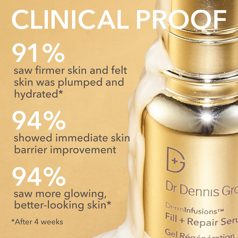 *PREORDEN: DermInfusions™ Fill + Repair Serum with Hyaluronic Acid - Dr. Dennis Gross Skincare / Suero que rellena visiblemente las lineas