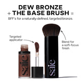 *PREORDEN: Dew Bronze Soft-Focus Effortless Liquid Bronzer - Saie / Bronceador líquido