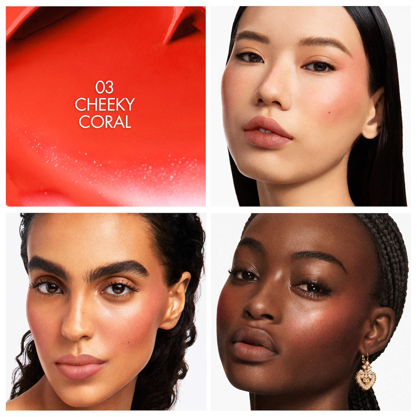 *PREORDEN: Cherry Glaze Bar 24H Lasting Glow & Waterproof Cream Blush Stick - Dolce&Gabbana /