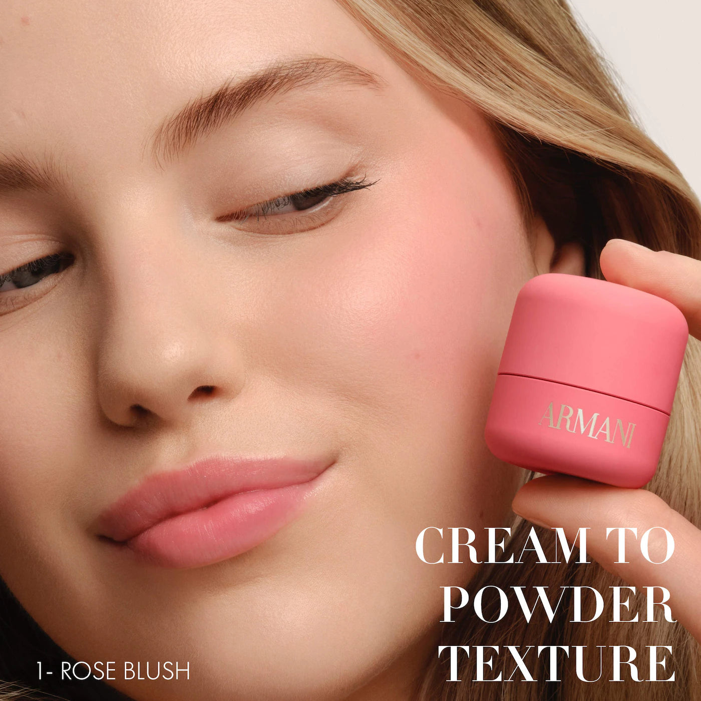 *PREORDEN: Dolci Blush Smoothing Cream-to-Powder Soft-Matte Balm - Armani Beauty / Rubor en crema de larga duraciòn