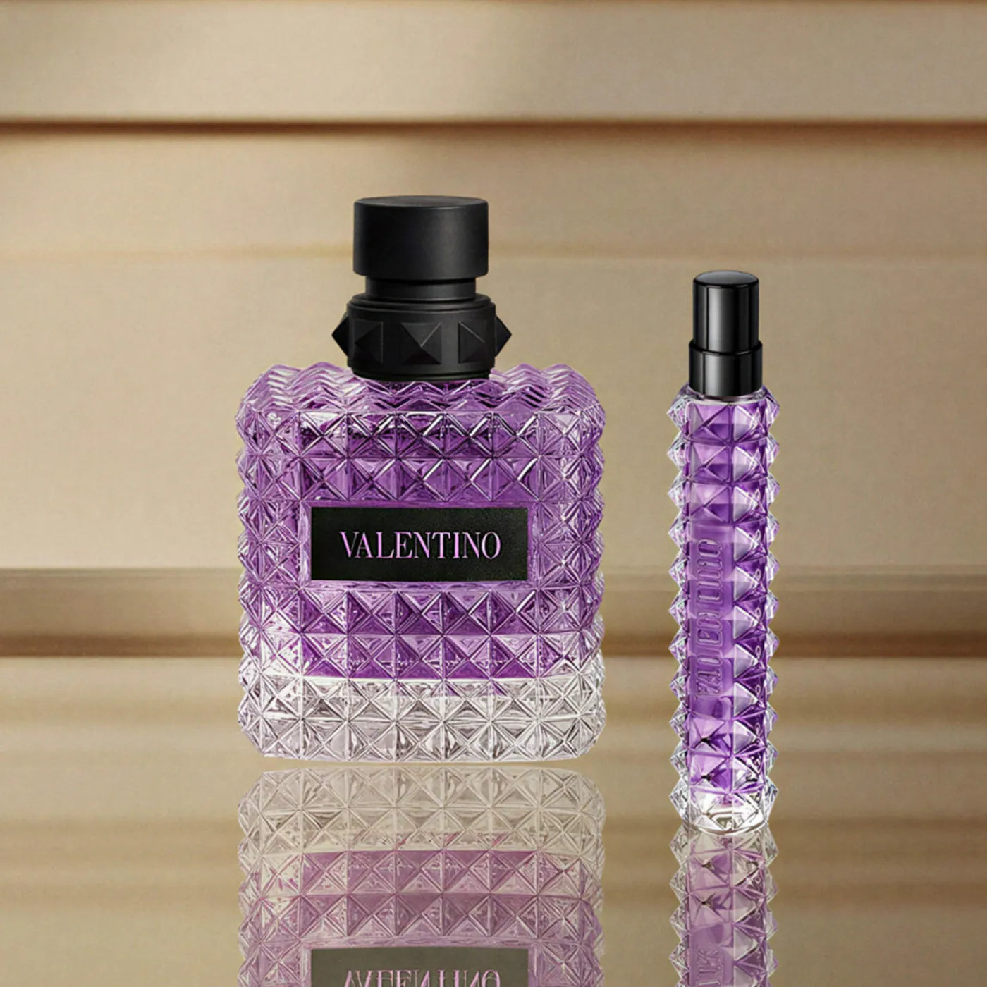 *SIN CAJA* MINI Donna Born In Roma Purple Melancholia Eau de Parfum 7ml - Valentino / Mini perfume