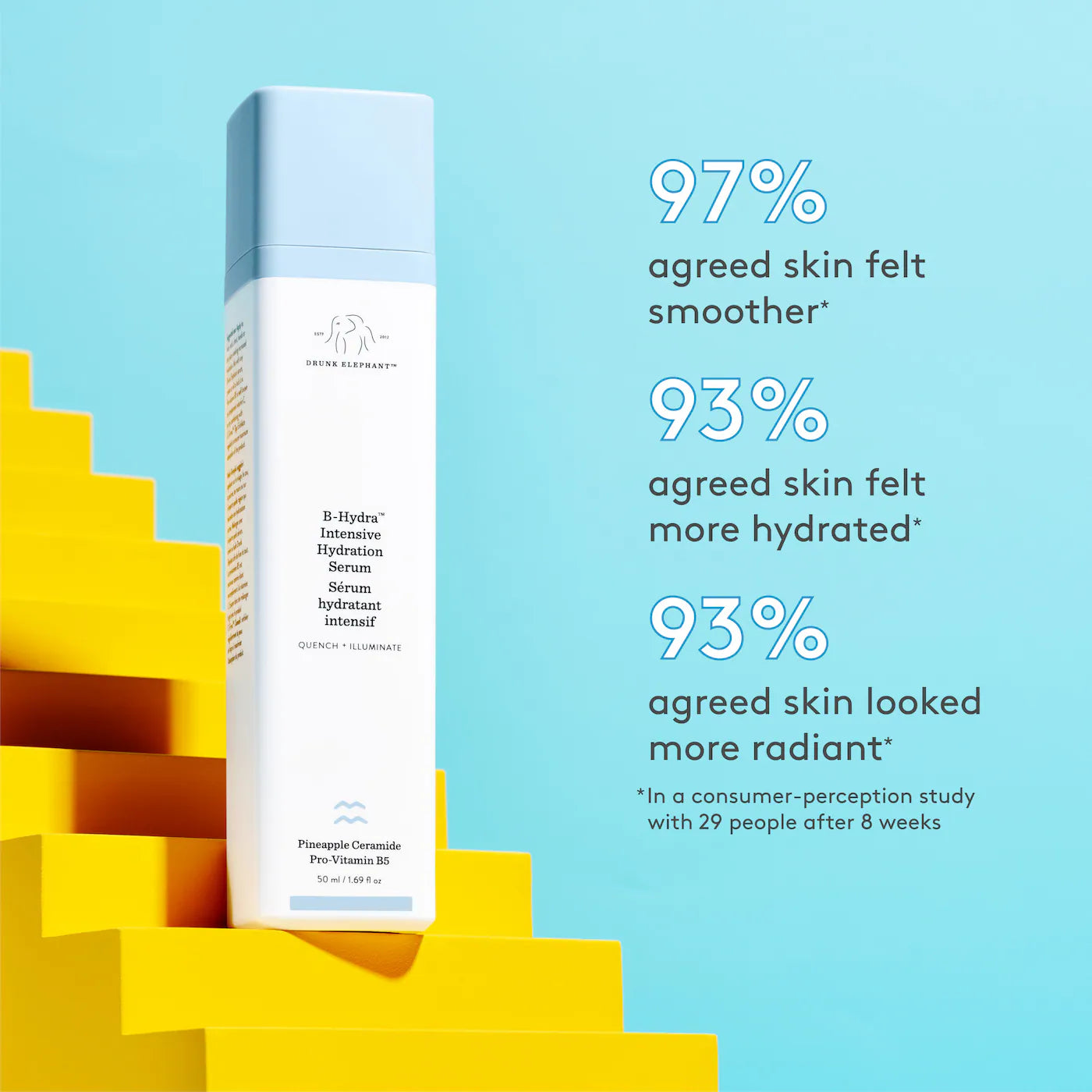 *PREORDEN: B-Hydra™ Intensive Hydration Serum with Hyaluronic Acid - Drunk Elephant / Suero hidratación intensiva