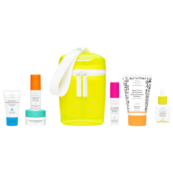 *PREORDEN: The Littles™ Skincare Travel Set - Drunk Elephant / Set de esencial todo tipo de piel