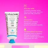 *PREORDEN: Umbra 100% Mineral Cream SPF 30/PA+++ Tinted Face Sunscreen - Drunk Elephant / Protector solares 100 % mineral, suave y ligero con o sin color