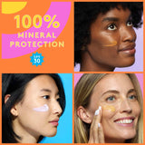 *PREORDEN: Umbra 100% Mineral Cream SPF 30/PA+++ Tinted Face Sunscreen - Drunk Elephant / Protector solares 100 % mineral, suave y ligero con o sin color