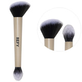 Dual Ended Complexion Brush - REFY / Brocha doble punta para base y corrector