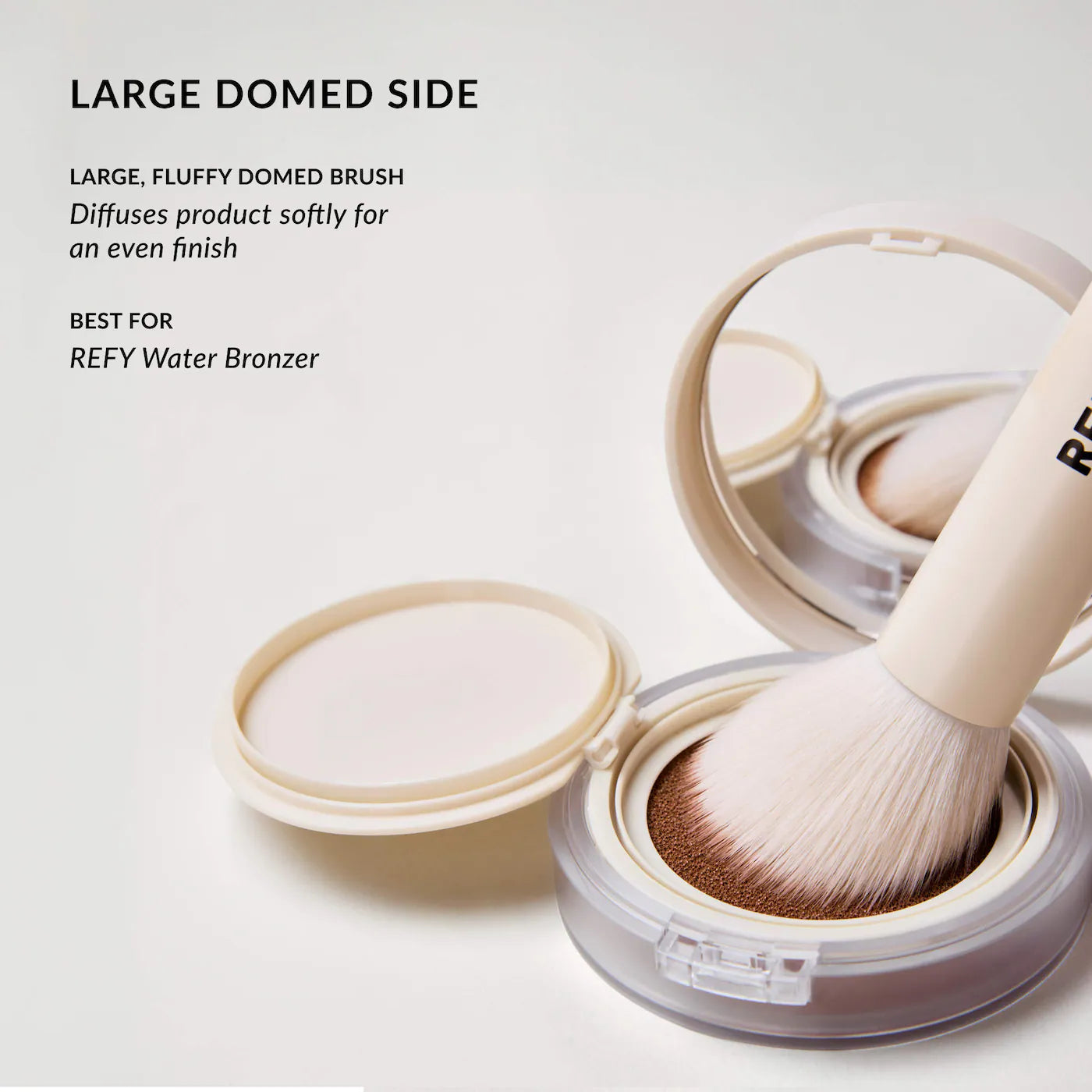 *PREORDEN: Duo Brush 2.0 for Liquid Blush and Bronzer - Refy / Brocha para bronzer y rubor