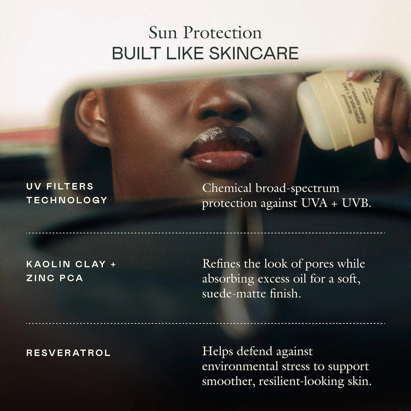 Sunsuede SPF 50+ Lightweight Sunscreen & Blurring Primer Stick - EADEM / Protector Solar