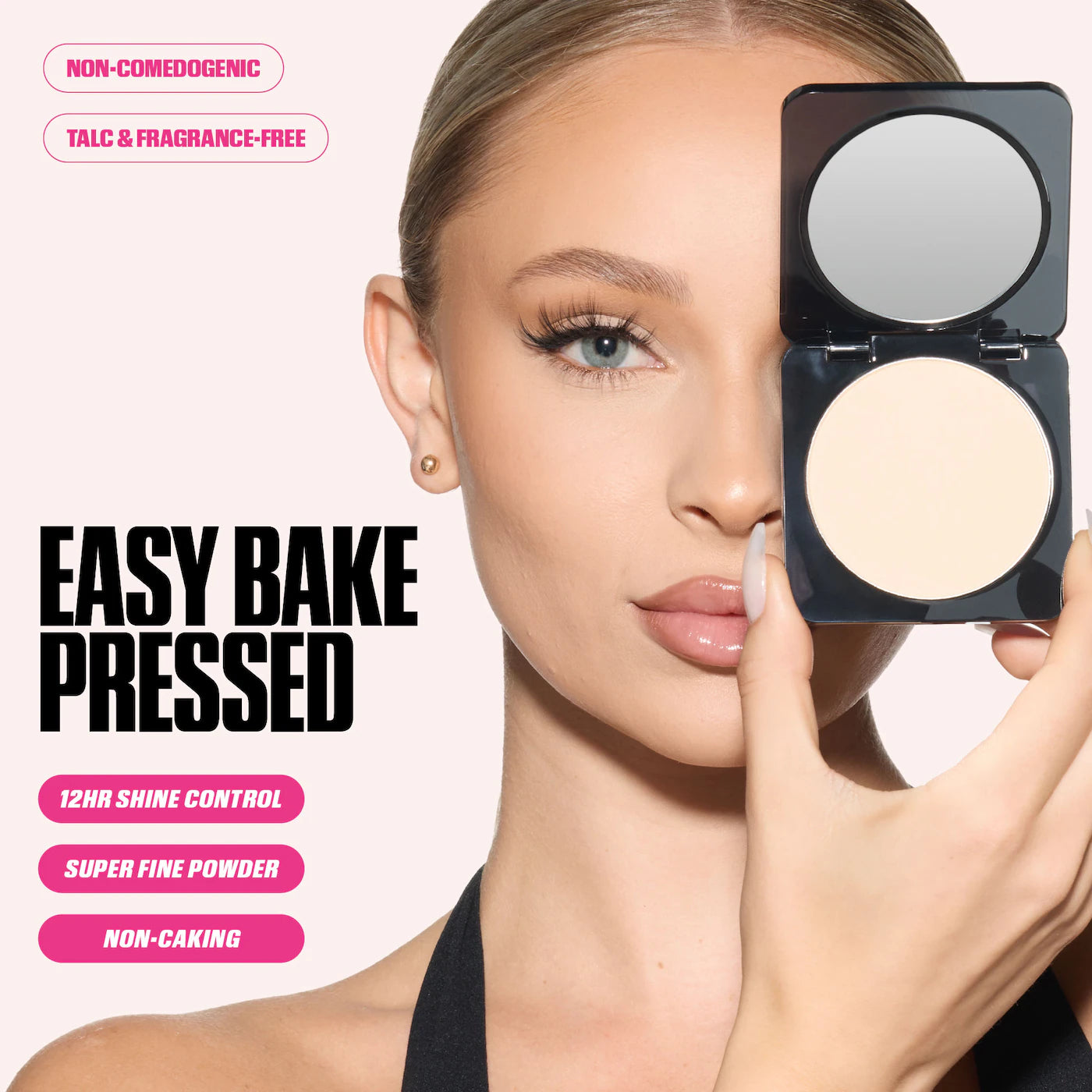 *PREORDEN: Easy Bake Airbrush Matte Pressed Setting Powder - HUDA BEAUTY / Polvo compacto