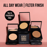 *PREORDEN: Easy Bake and Snatch Pressed Brightening and Setting Powder - HUDA BEAUTY / Polvo compacto fijador