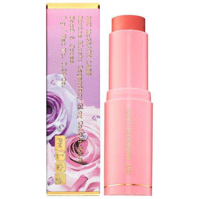 Divine Blush: Legendary Glow Colour Balm - PAT McGRATH LABS / Barra multifuncional con color, acabado brillante y dewy