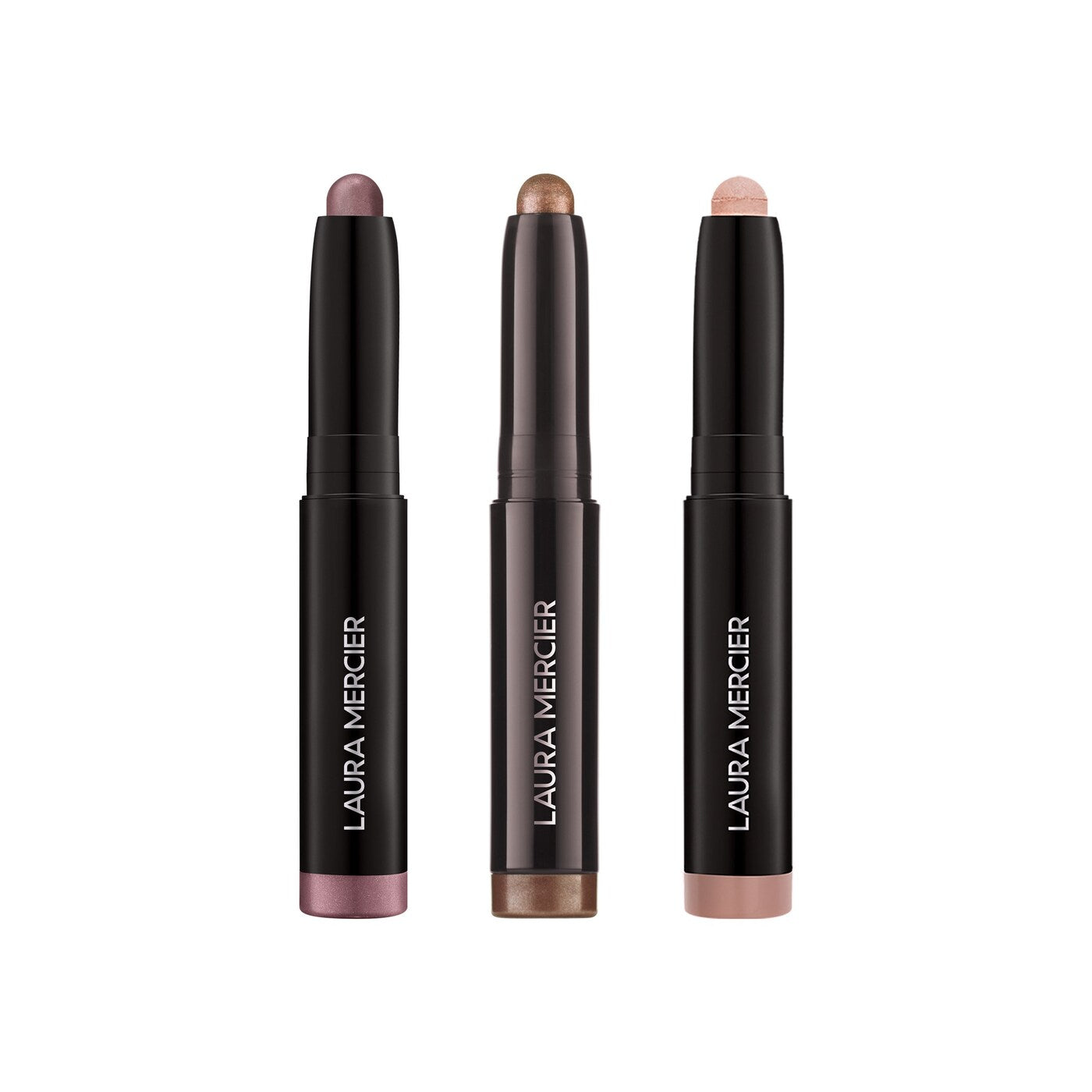 *PREORDEN: A Taste of Caviar Mini Caviar Stick Eye Shadow Trio Gift Set - Laura Mercier / Set de sombras en barra