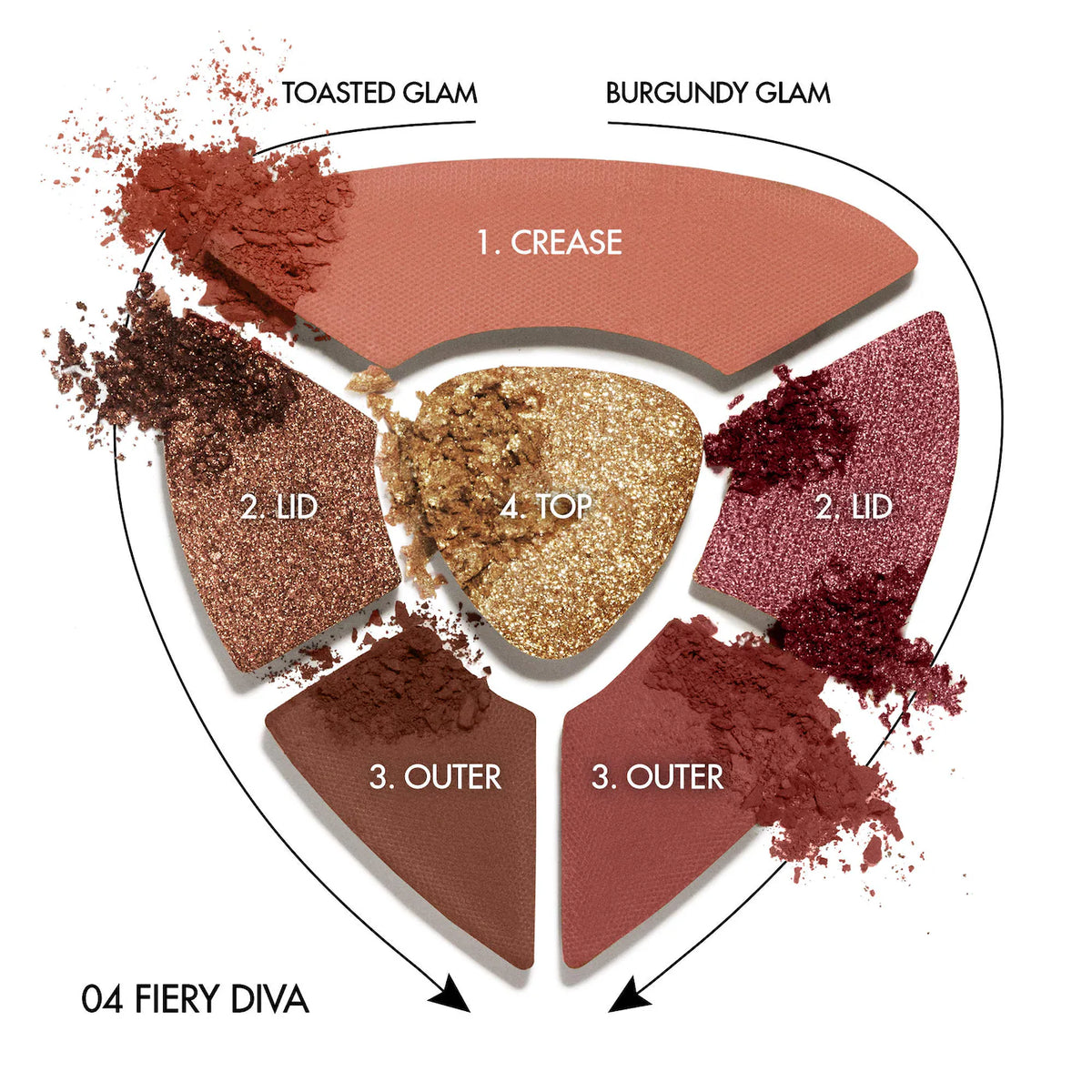 *PREORDEN: Ever Icon Eye Palette Longwear Multi-Finish Eyeshadow Palette - Dolce&Gabbana / Paleta de sombras