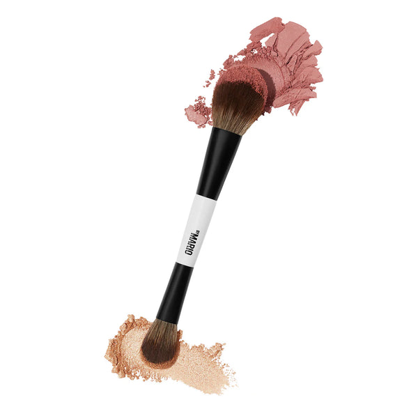*PREORDEN: F3 Dual-Ended Precision Powder Brush - Makeup by Mario / Brocha doble para productos en polvo
