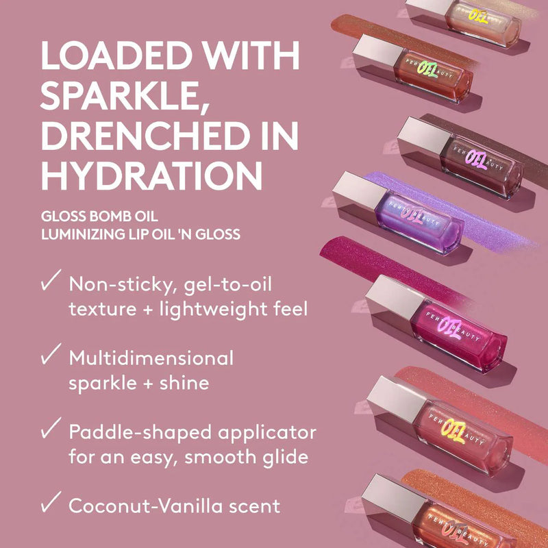 *PREORDEN: Gloss Bomb Oil Luminizing Lip Oil 'N Gloss - Fenty Beauty / Labial hidratante