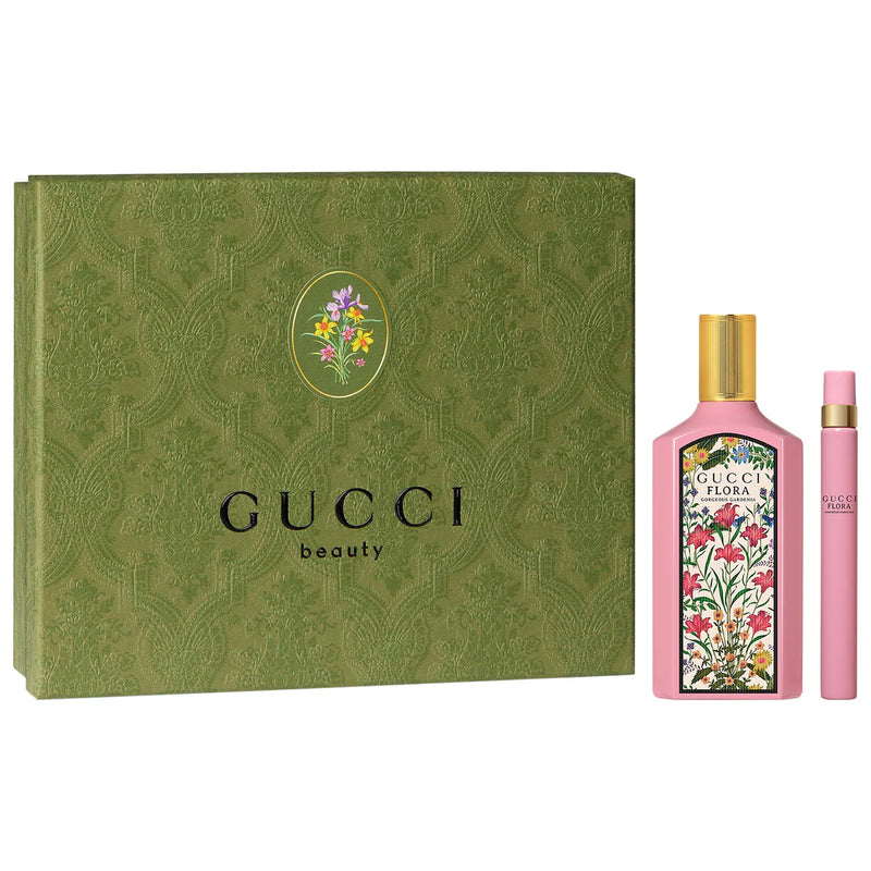 *PREORDEN: Flora Gorgeous Gardenia Eau de Parfum Perfume Set - Gucci / Set perfume floral