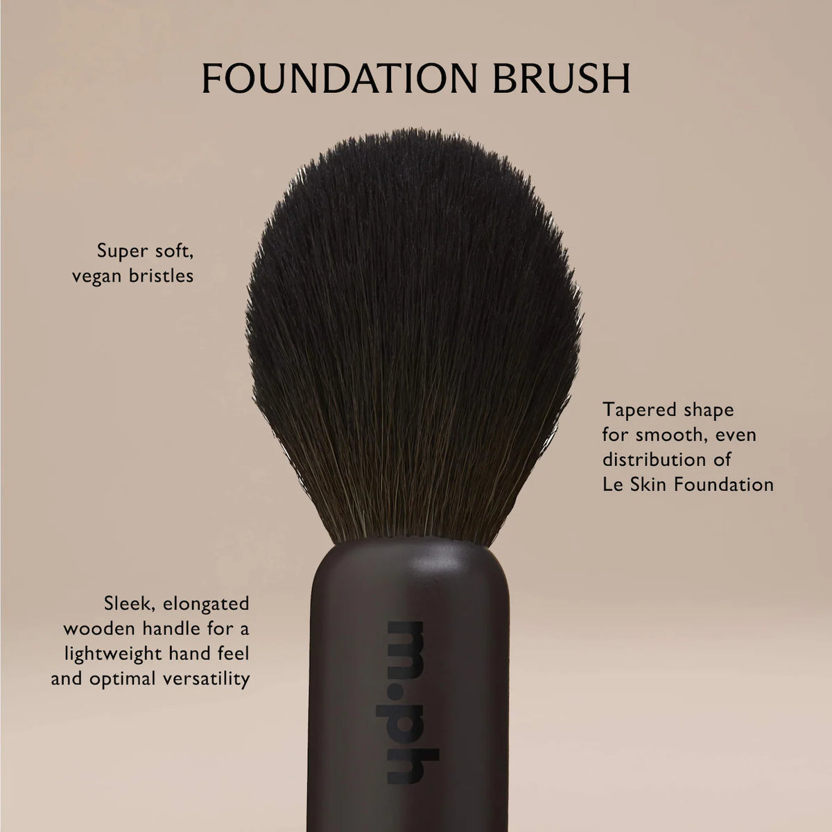 *PREORDEN: The Foundation Brush - m.ph by Mary Phillips / Brocha para base