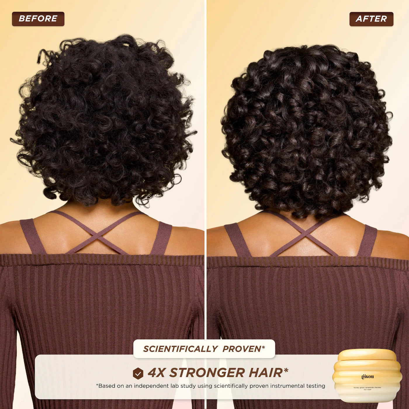 Honey Glow Icons Hair & Lip Set - Gisou / Set 3 pzas cabello y labios
