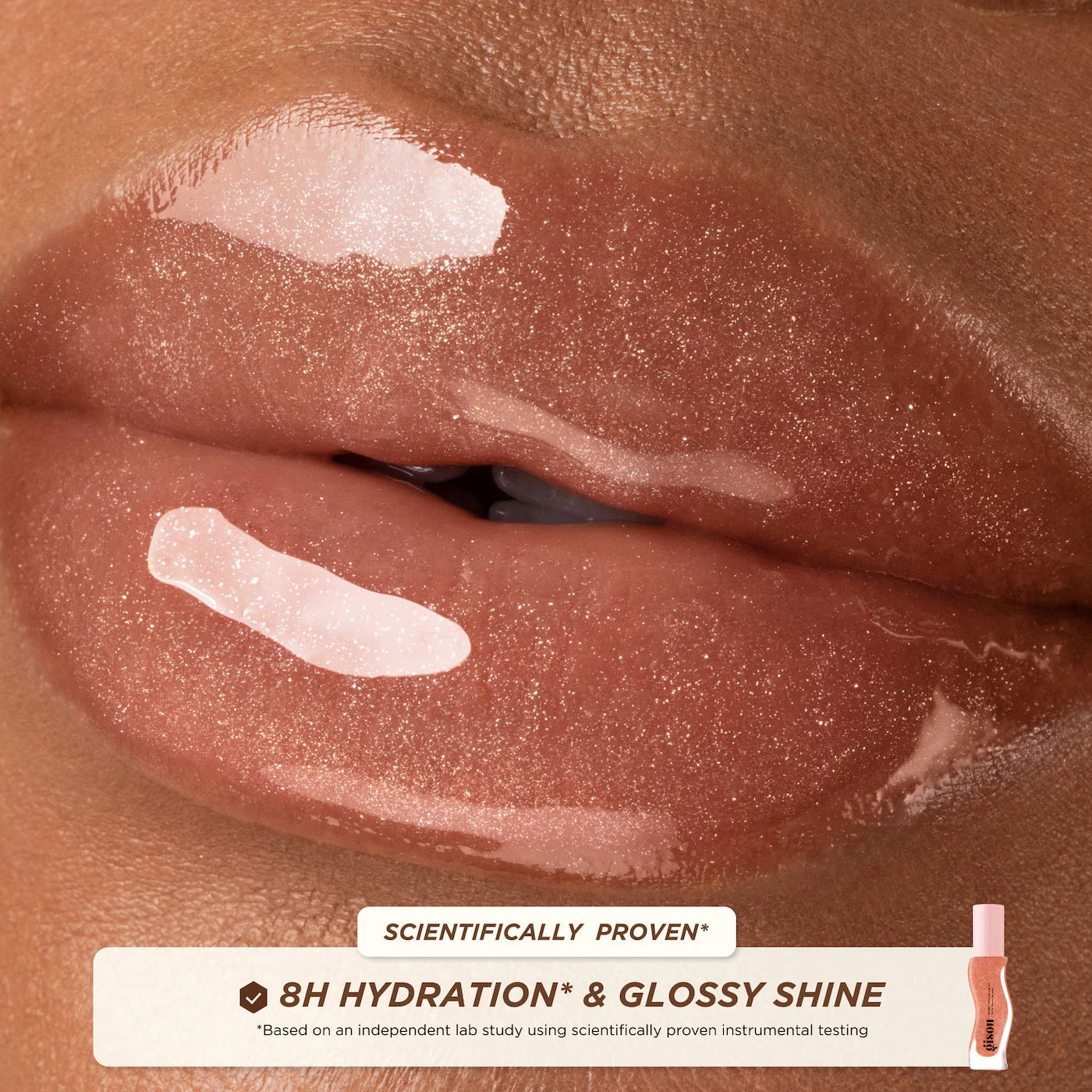 Honey Glow Icons Hair & Lip Set - Gisou / Set 3 pzas cabello y labios