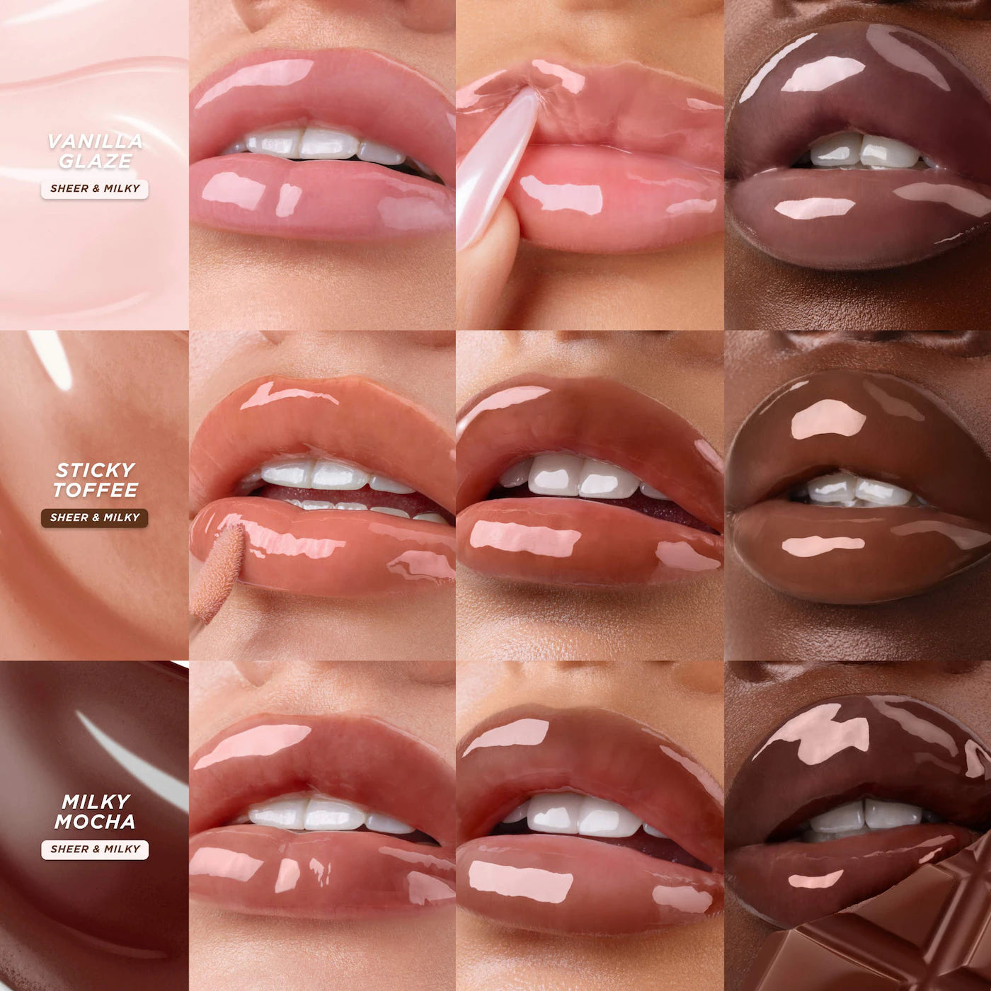 Honey Infused Hydrating Lip Oil - Gisou / Tratamiento nutritivo de labios