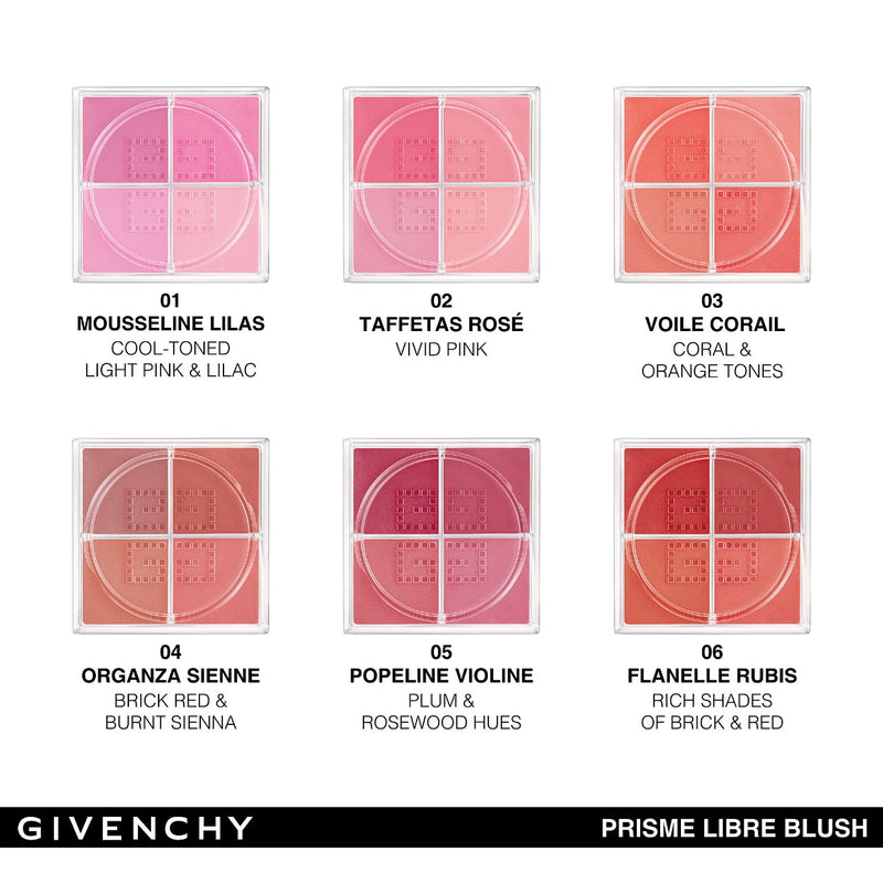 *PREORDEN: Prisme Libre Loose Powder Blush 12H Radiance - Givenchy / Rubor en polvo