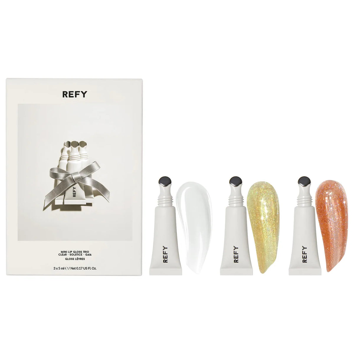 *PREORDEN:  Mini Lip Gloss Trio Gift Set - REFY / Set de mini gloss