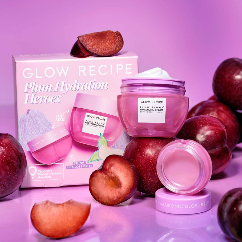 *PREORDEN: Plum Hydration Heroes Kit - Glow recipe / Set hidratante