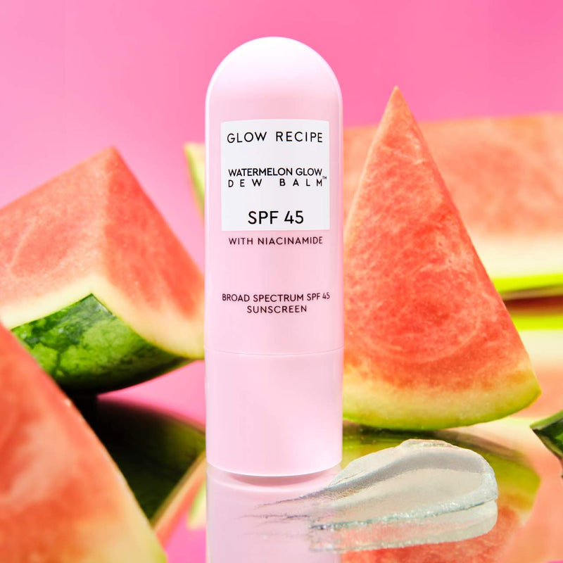 *PREORDEN: Watermelon Glow Niacinamide Dew Balm Sunscreen Stick SPF 45 - Glow Recipe / Protector solar en barra