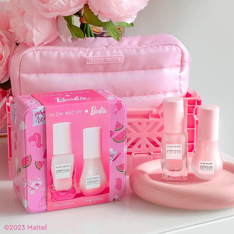 Glow Recipe x Barbie Watermelon Glow Hydration Kit - Glow recipe / Set de niacinamida y crema