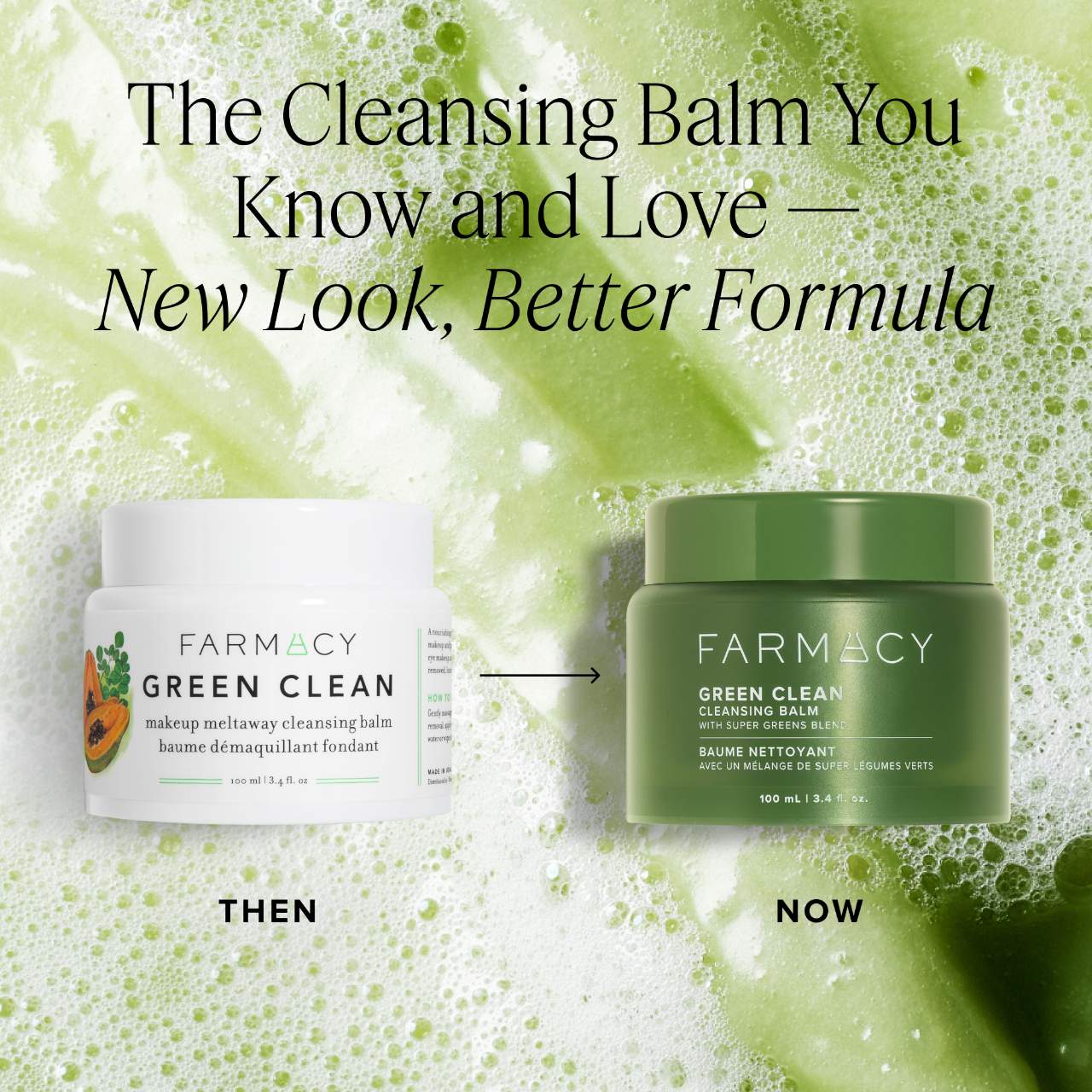 *PREORDEN: Green Clean Makeup Removing Cleansing Balm - Farmacy / Balsamo desmaquillante
