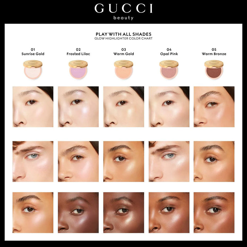 *PREORDEN: Glow Powder Gel Highlighter - Gucci / Iluminador en polvo-gel