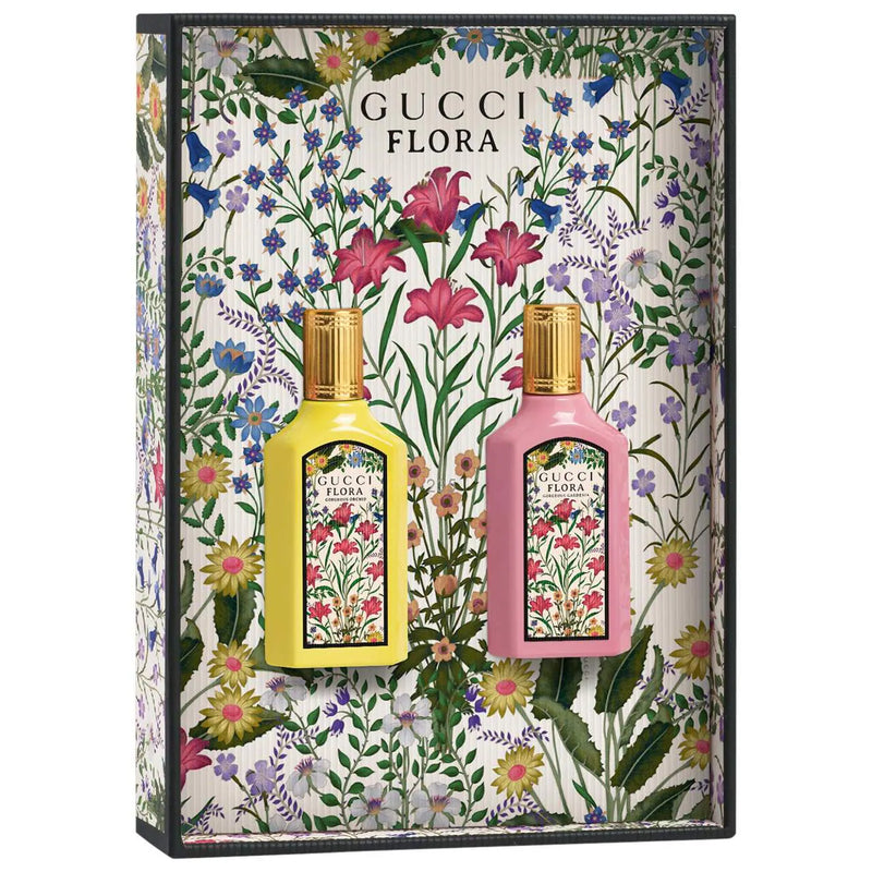 Mini Flora Gorgeous Eau de Parfum Duo Set - Gucci / Set 2 pzas mini perfumes
