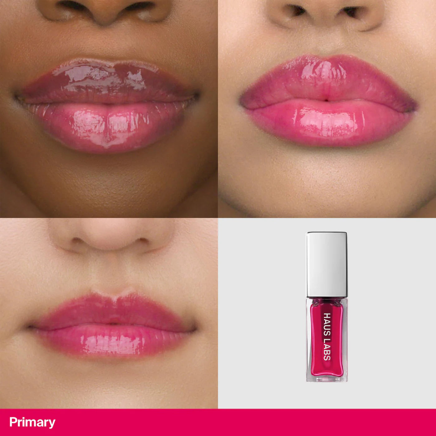 PhD Hybrid Hydrating Tinted Lip Oil - Tono: Tint - HAUS LABS BY LADY GAGA / Tinta para labios hidratante que cambia con pH