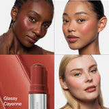 Color Fuse Longwear Hydrating Glassy Lip + Cheek Blush Balm Stick - HAUS LABS BY LADY GAGA / Rubor en crema