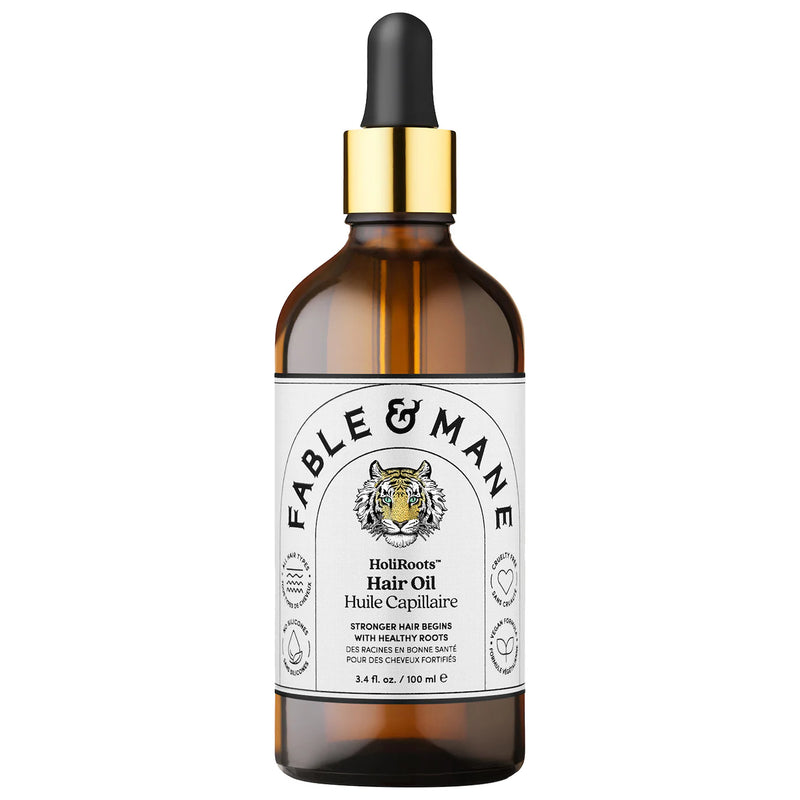 *PREORDEN: HoliRoots™ Pre-wash Hair Treatment Oil - Fable & Mane /  Aceite para prelavado fortalecedor de cabello