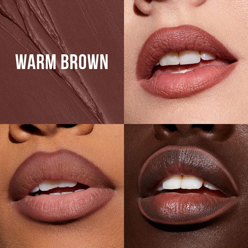 *PREORDEN: 90s Brown Lip Liner and Lip Gloss Set - HUDA BEAUTY / Set 2 para labios delineador y gloss