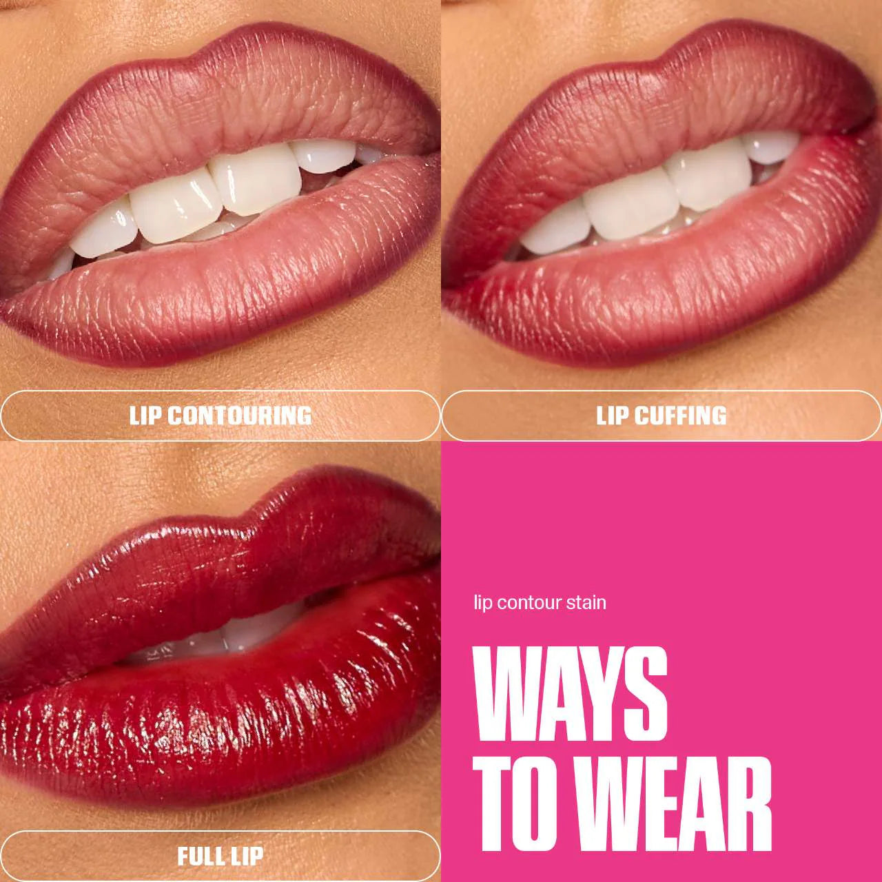 *PREORDEN: Lip Contour Lip Stain for 12-Hour Wear - HUDA BEAUTY / Delineador labial de larga duración
