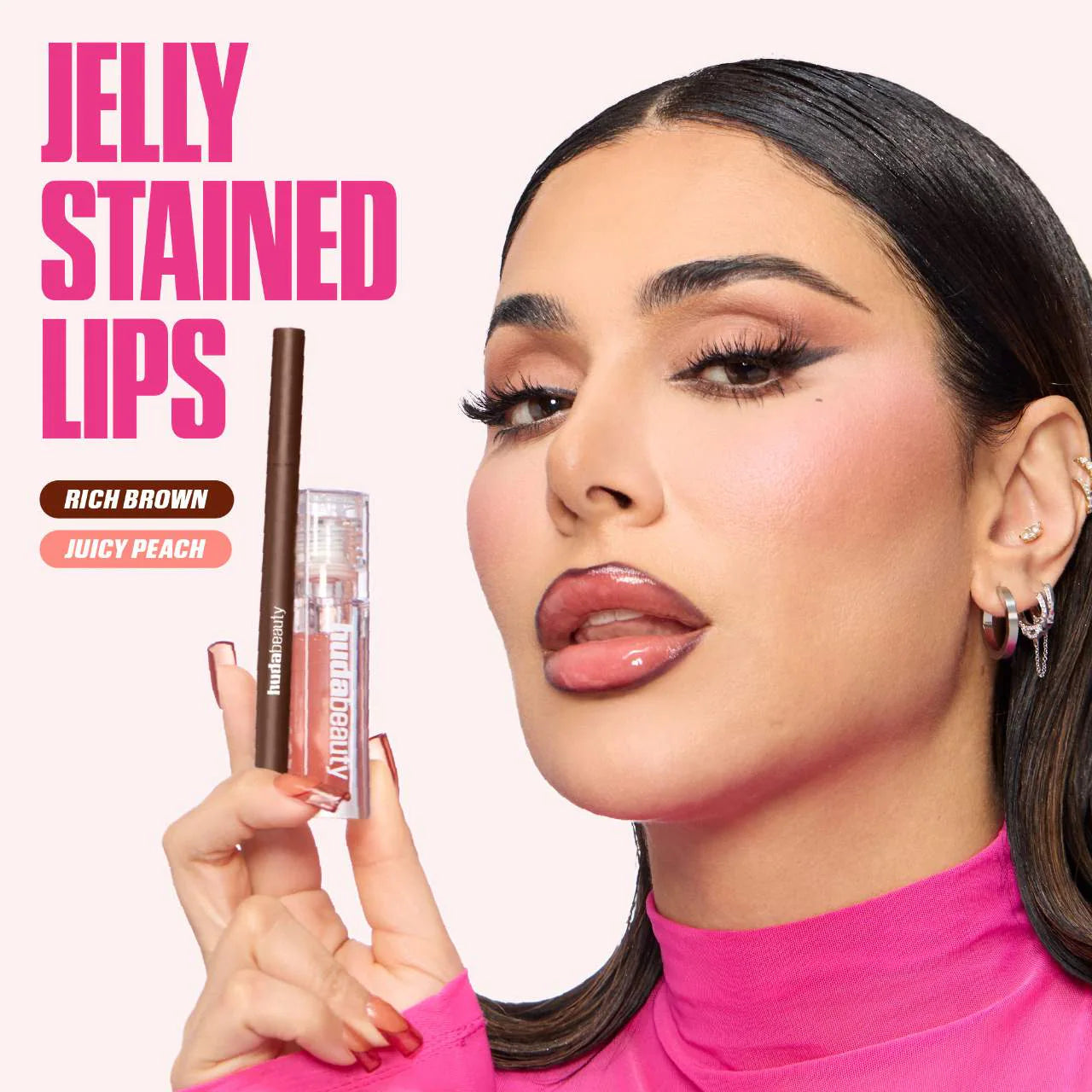 *PREORDEN: Lip Contour Lip Stain for 12-Hour Wear - HUDA BEAUTY / Delineador labial de larga duración