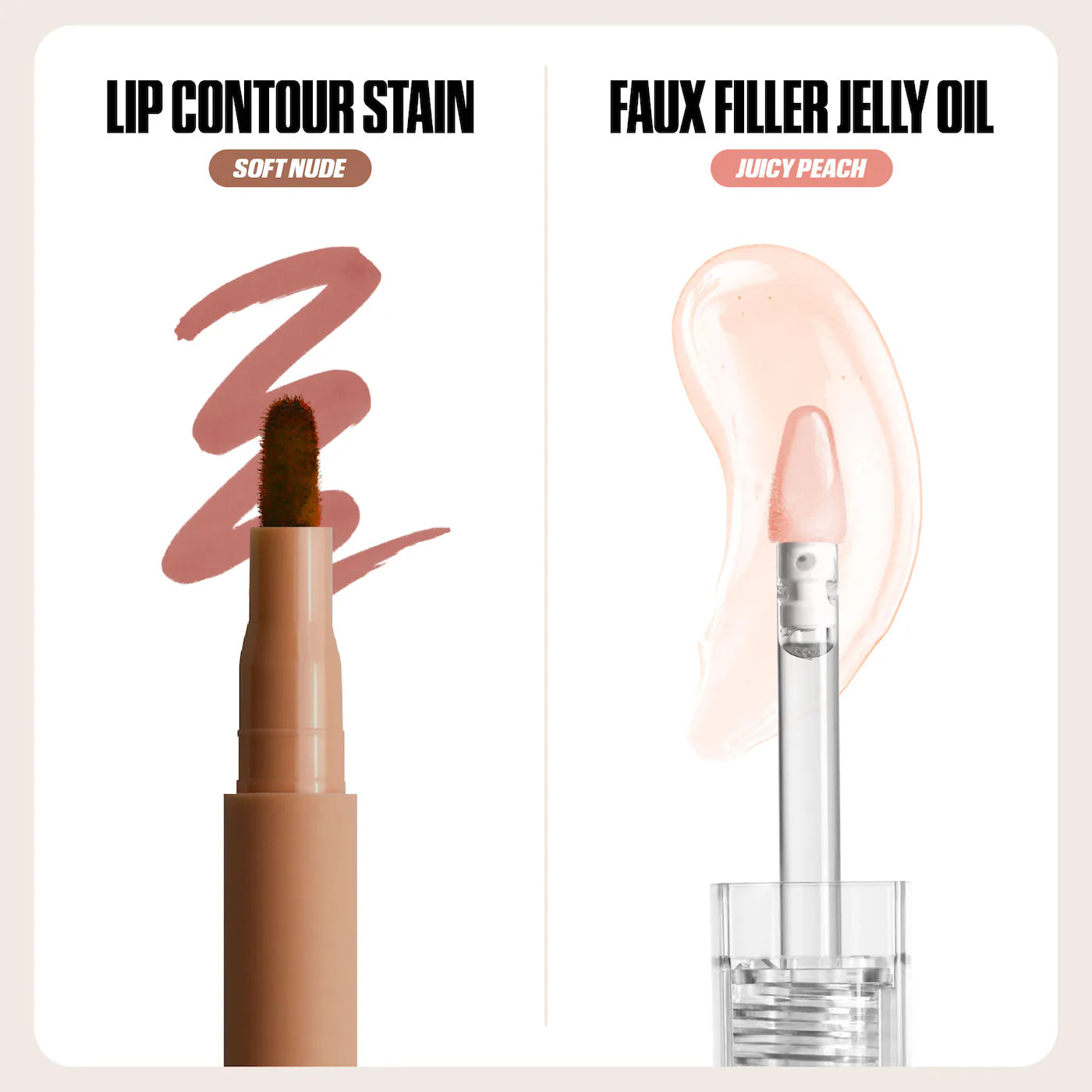 *PREORDEN: Make Out Sesh Lip Stain and Lip Gloss Duos - HUDA BEAUTY / Set 2 pzas labios