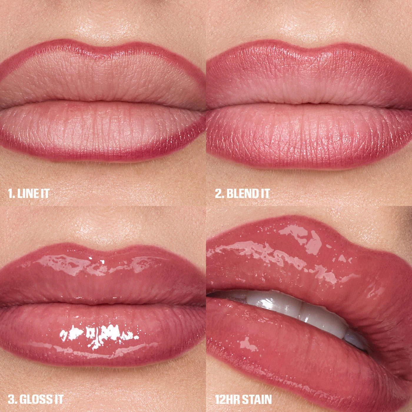 *PREORDEN: Make Out Sesh Lip Stain and Lip Gloss Duos - HUDA BEAUTY / Set 2 pzas labios