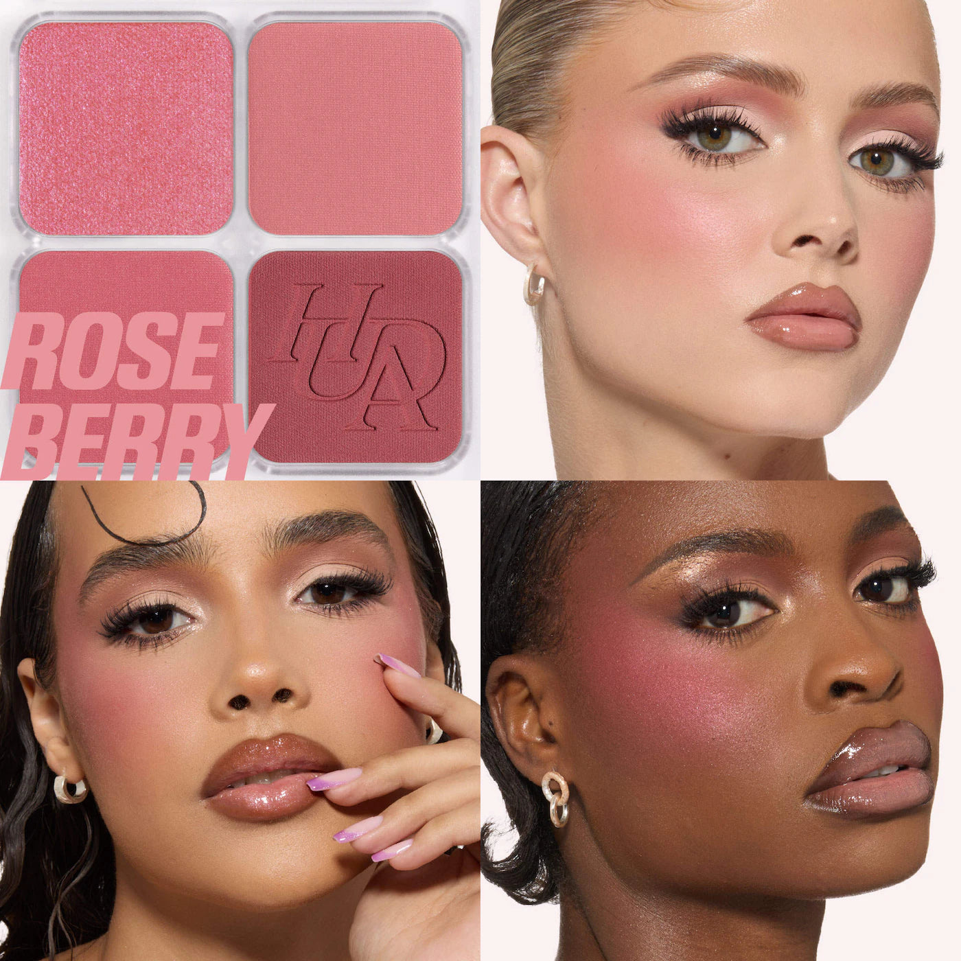 *PREORDEN: Blush Filter Blurring Blushlighters Palette - HUDA BEAUTY / Paleta de rubores en polvo