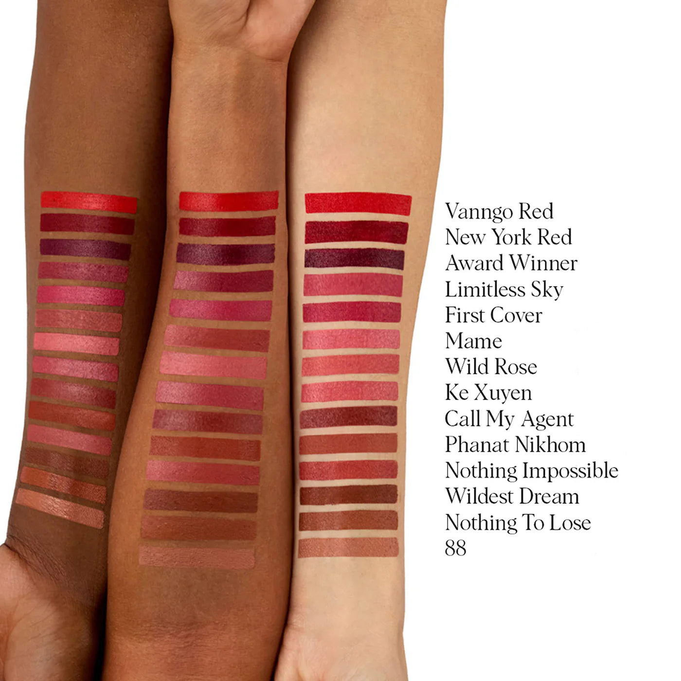 *PREORDEN: Creamy Matte Longwear Lipstick with Hyaluronic Acid - HUNG VANNGO BEAUTY / Labial mate