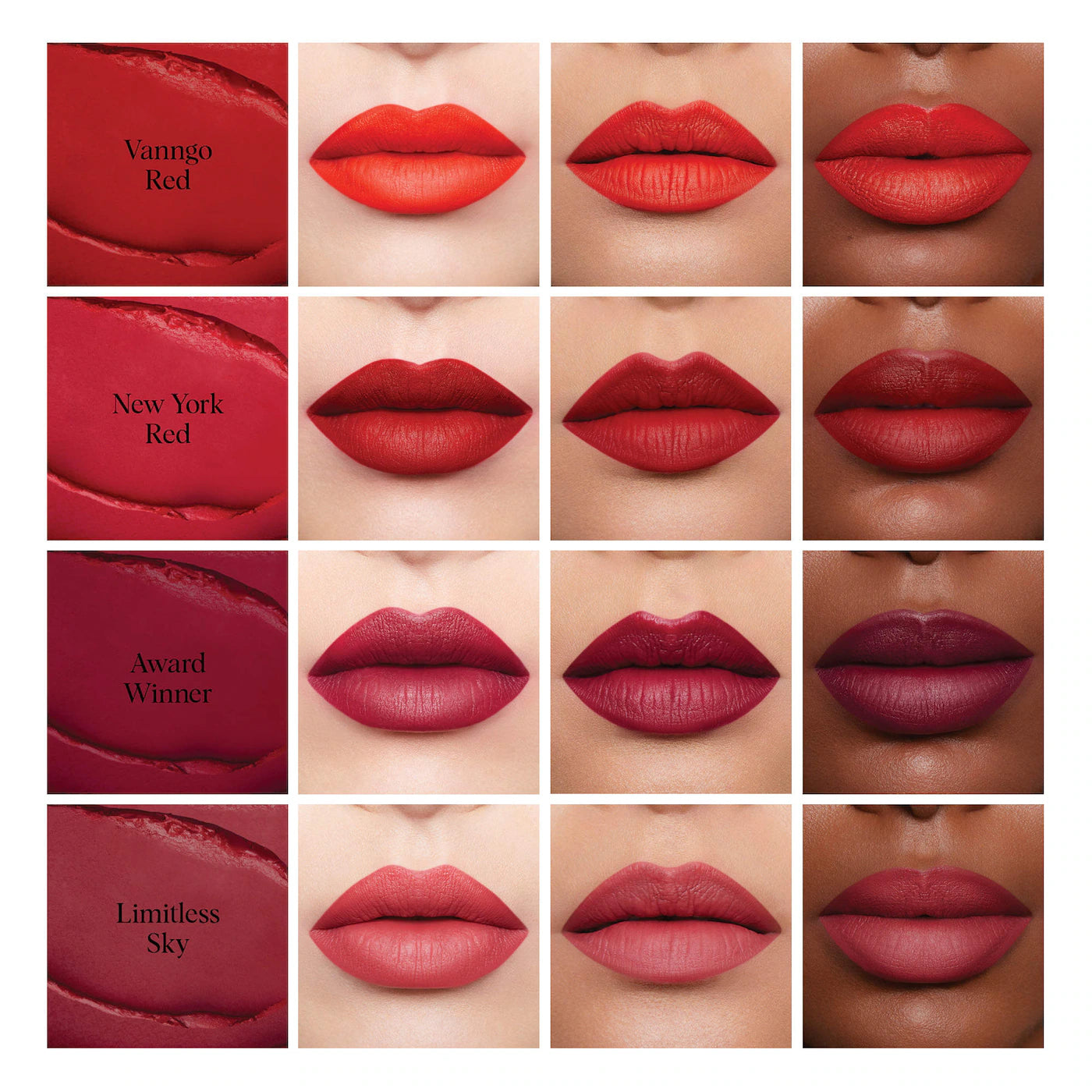 *PREORDEN: Creamy Matte Longwear Lipstick with Hyaluronic Acid - HUNG VANNGO BEAUTY / Labial mate
