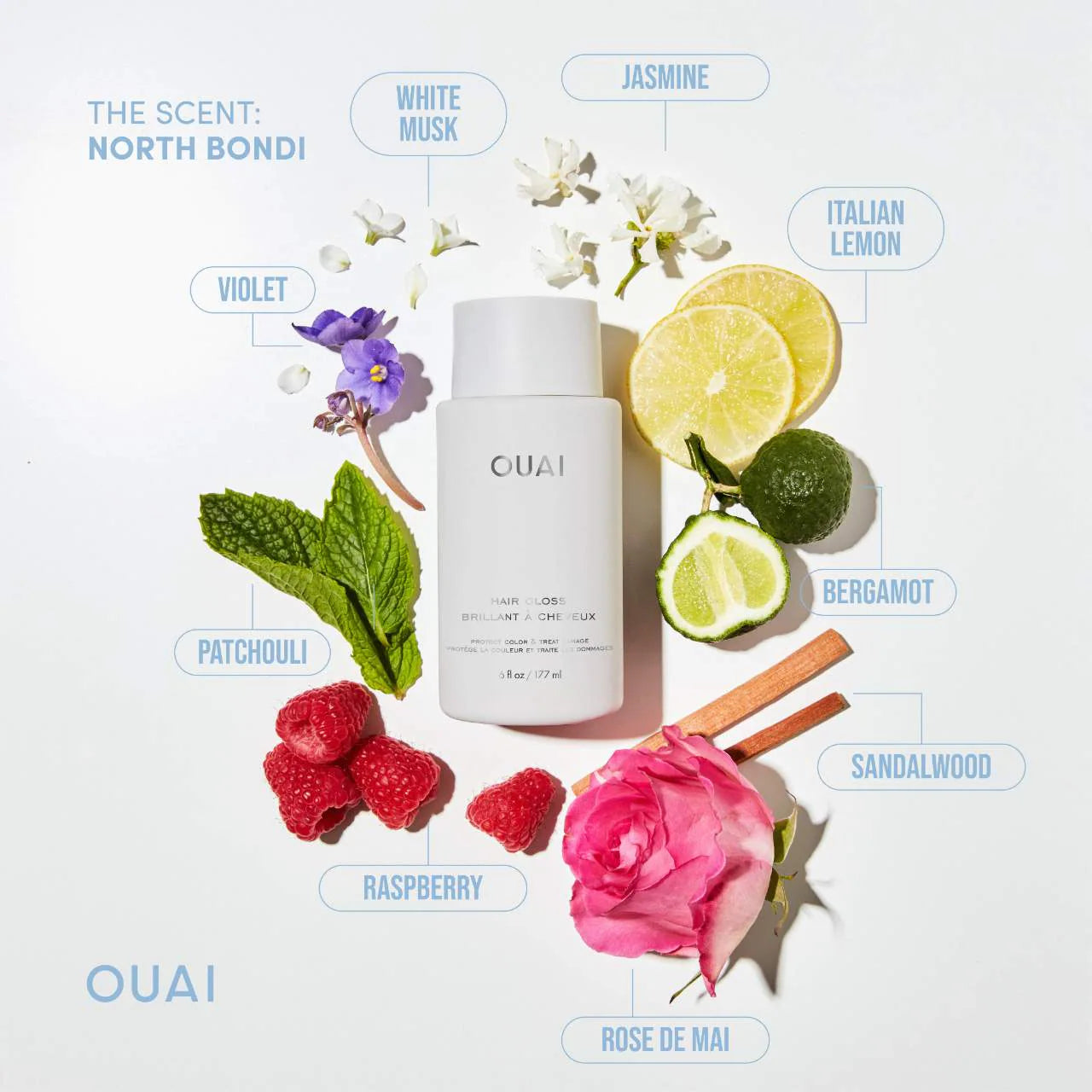 *PREORDEN: Hair Gloss In-Shower Shine Treatment - OUAI / Tratamiento de brillo para el cabello