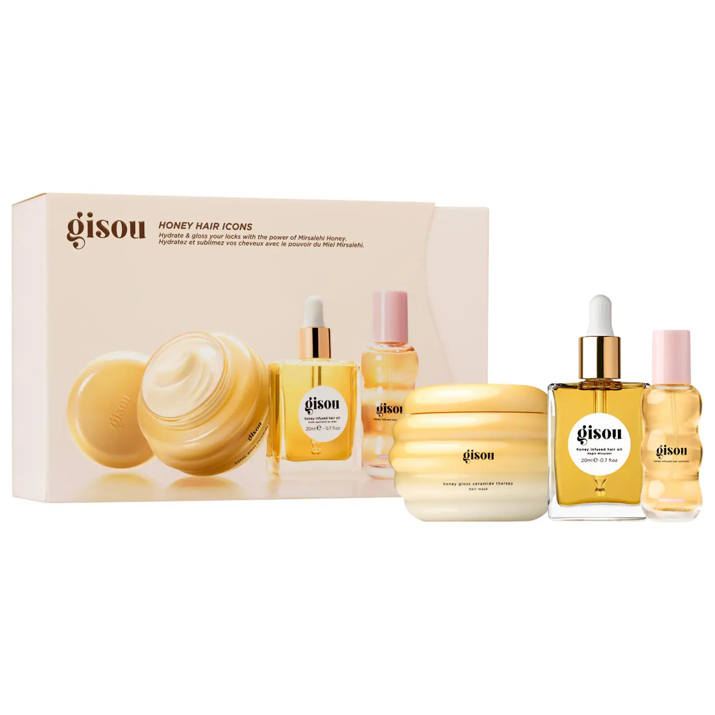 *PREORDEN: Honey Hair Icons Set - Gisou / Set de cuidado para el cabello