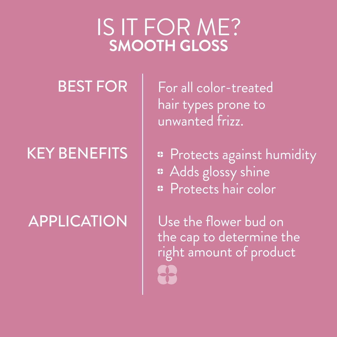 *PREORDEN: Smooth Gloss Hair Mask for Frizz Control & Hair Shine - Pureology / Mascarilla capilar para controlar el frizz